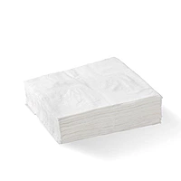 Lunch Napkins 1/4 Fold 1ply, 3000 sheets/ctn
