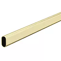 Oval Hanging Rail 3M - Aluminium