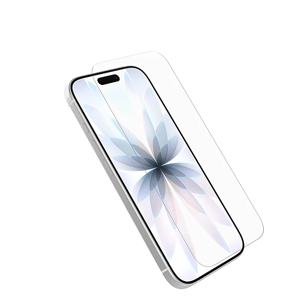 OtterBox Glass Apple iPhone 17 (6.3") Screen Protector Clear - (77-98674), Drop Protection, Anti-Scratch, Flawless Touch, 2 Years Warranty