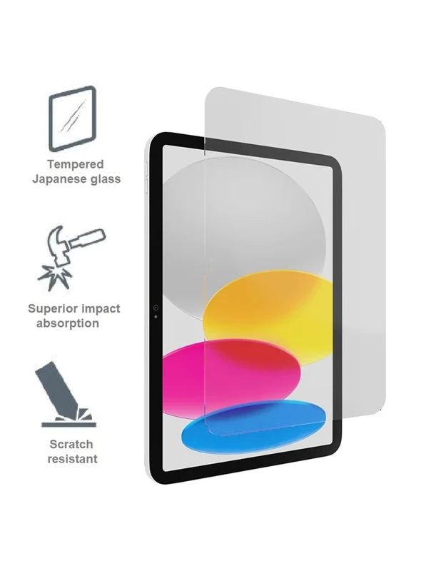 Cygnett OpticShield iPad Air 10.9'' & iPad Pro 11 (2020/2018) - Tempered Glass Screen Protector