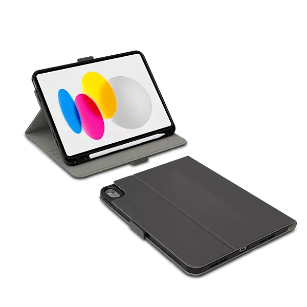 Cygnett TekView Slimline iPad Pro 12.9 (2020/2018) Case with Apple Pencil Holder - Grey/Black