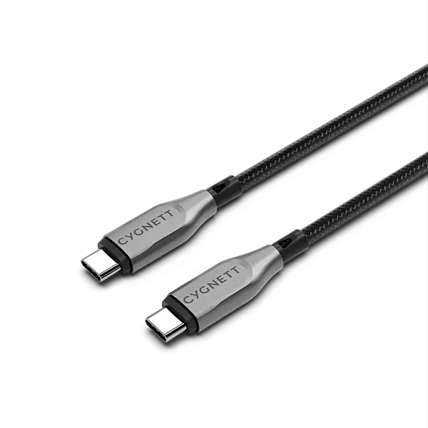 Armoured USB-C to USB-C Cable 50cm - Black