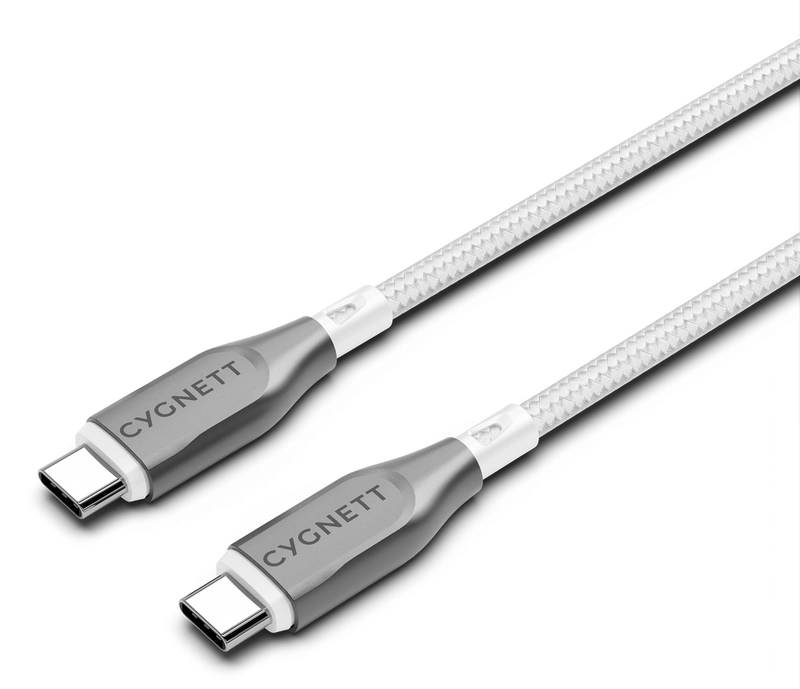 Armoured USB-C to USB-C Cable 1M ?Çô White