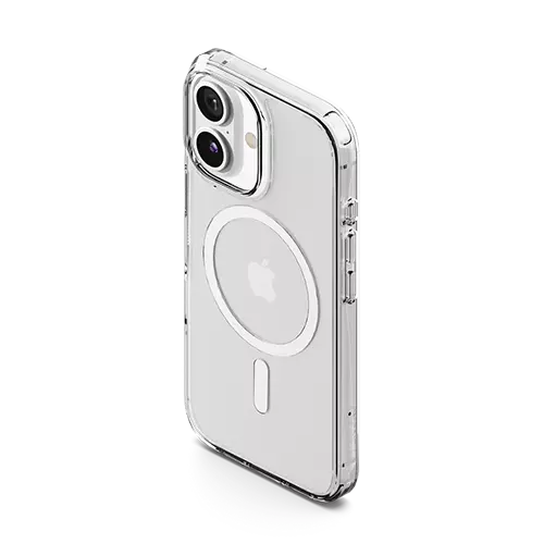 Cygnett AeroMag Apple iPhone 16 Pro (6.3) Clear Case - (CY5002CPAEG) - Raised Edges - Tpu Frame - Hard-Shell Back - Magsafe Compatible - 4FT DropProof