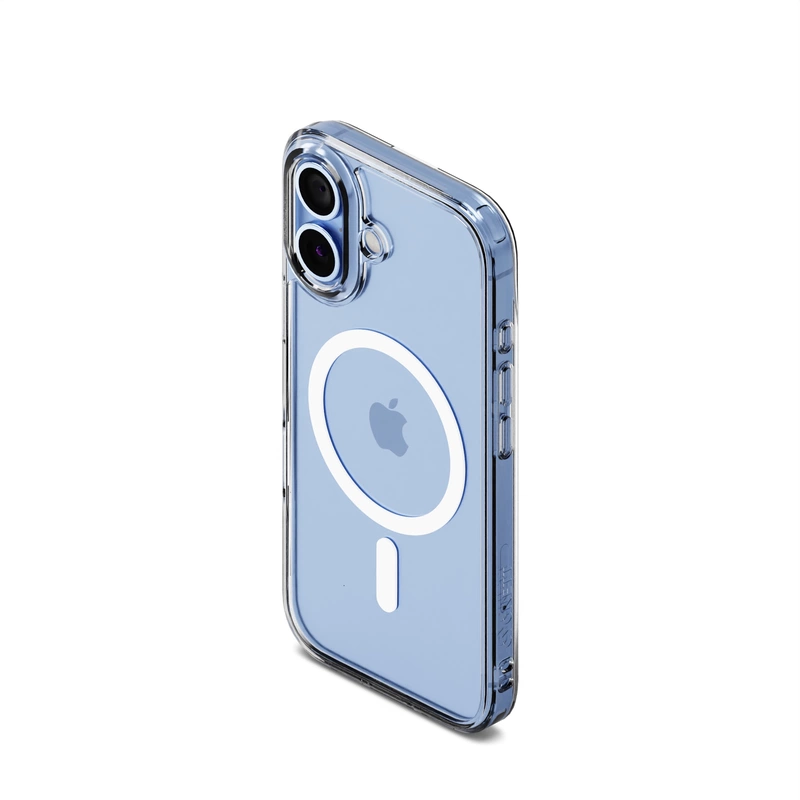 Cygnett AeroMag Apple iPhone 17 (6.3) Magnetic Clear Case - (CY5552CPAEG) Tpu Frame Anti-Yellowing UV Resistance Scratch Resistant 2 Years Warranty
