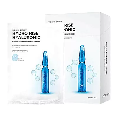 WONJIN EFFECT Hydro Rise before and after – visibly plumper, smoother skin