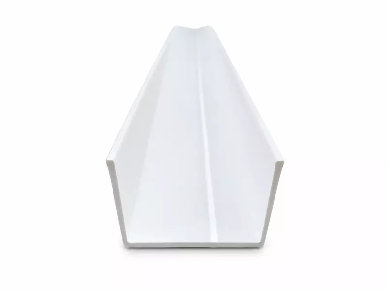 Wardrobe Shelf Stop End Cap 443mm – White