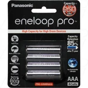 Eneloop rechargeable AAA battery 4 Pack