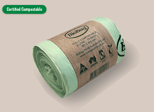 BioBag 8L 385mm x 400mm Roll of 55 Ctn/30