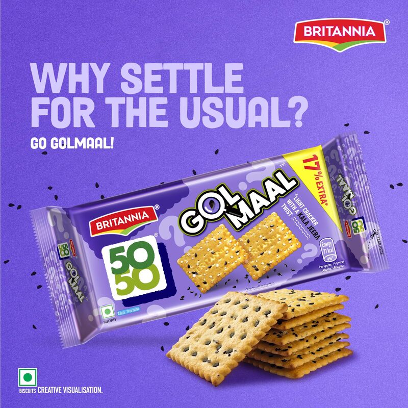 BRITANNIA 50-50 GOLMAAL 110GM
