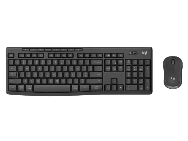 Logitech MK370 Wireless Keyboard and Mouse Combo for Business Silent Touch technology Smooth optical tracking