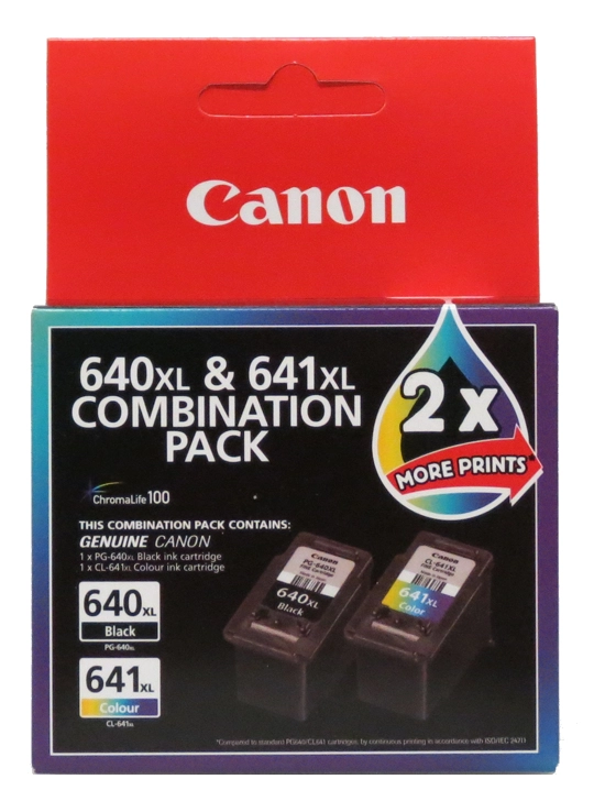 Canon PG640 CL641 XL Twin Pack