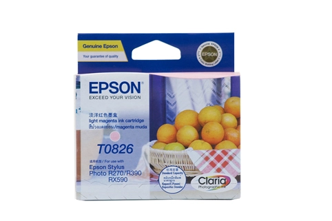 Epson Light Magenta Ink T0826 Cartridge