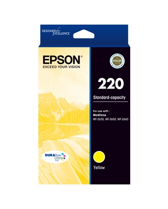 Epson 220 Yellow Ink Cartridge
