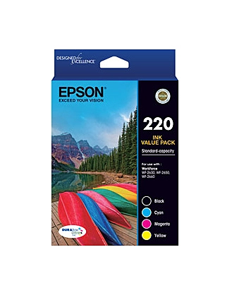 Epson 220 4 Ink Value Pack