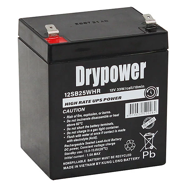 Replacement battery for UPS