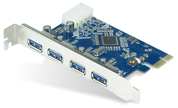 Astrotek 4x Ports USB 3.0 PCIe PCI Express Add-on Card Adapter 5Gbps Windows XP/7/8/10 Server 2008 & later Renesas 720201 Chipset