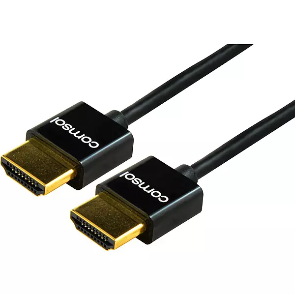 1.5m Super Slim High Speed HDMI Cable with Ethernet - Male to Male