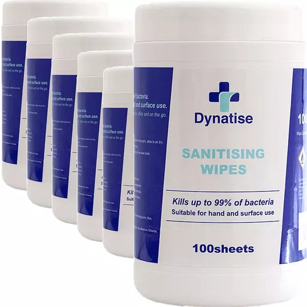 Dynatise Sanitiser Wipes 100sh