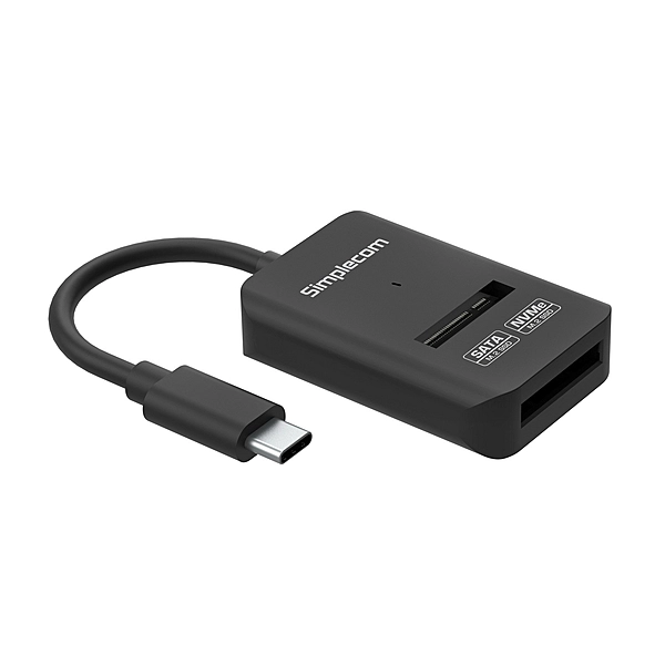 Simplecom SA506 NVMe/SATA Dual Protocol M.2 SSD to USB-C Adapter - USB 3.2 Gen 2 10Gbps