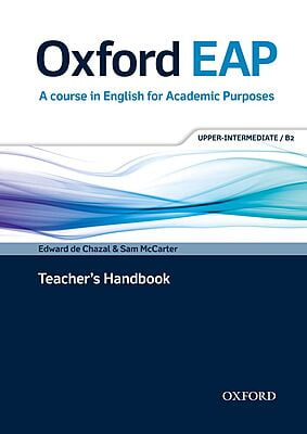 Oxford EAP (1ed) - Teacher Book - Upper Intermediate / B2 + DVD-ROM