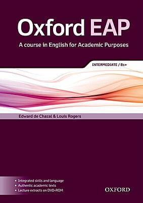 Oxford EAP (1ed) - Student Book - Intermediate / B1+ + DVD-ROM