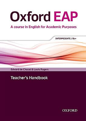 Oxford EAP (1ed) - Teacher Book - Intermediate / B1+ + DVD-ROM + Audio CD