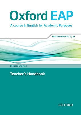 Oxford EAP (1ed) - Teacher Book - Pre-Intermediate / B1 + DVD-ROM