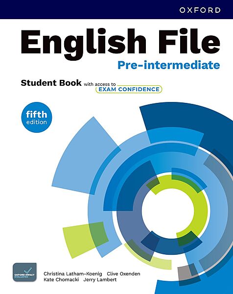 English File (5ed) Pre-Intermediate Student Book + Exam Confidence