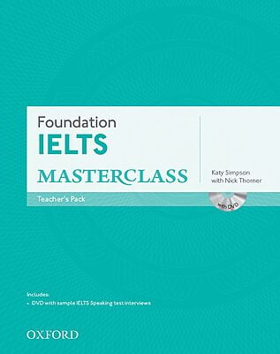 IELTS Masterclass (1ed) - Teacher Book with Speaking DVD - Foundation + DVD-ROM
