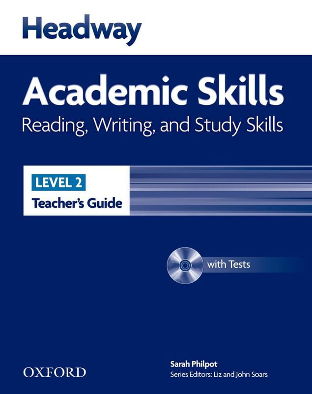 Headway Academic Skills (1ed) - Teacher's Guide with Tests - Level 2 + CD-ROM + Audio CD + Reading, Writing and Study Skills