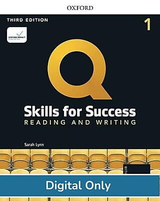 Q Skills for Success Reading and Writing (3ed) Level 1 Student eBook