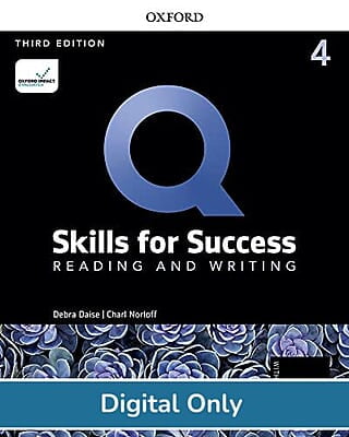 Q Skills for Success Reading and Writing (3ed) Level 4 Student eBook