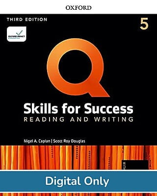Q Skills for Success Reading and Writing (3ed) Level 5 Student eBook