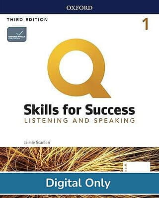Q Skills for Success Listening and Speaking (3ed) Level 1 Student eBook