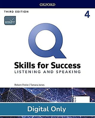 Q Skills for Success Listening and Speaking (3ed) Level 4 Student eBook