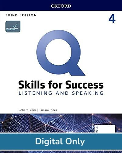 Q Skills for Success Listening and Speaking (3ed) Level 4 Student eBook