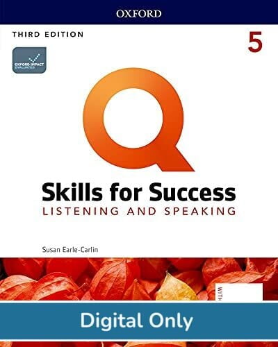 Q Skills for Success Listening and Speaking (3ed) Level 5 Student eBook