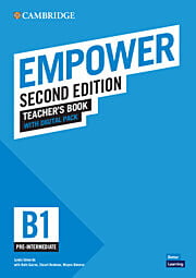 Empower B1 (2ed) - Teacher Book with Digital Pack - Pre-intermediate + Digital Workbook + Online Code