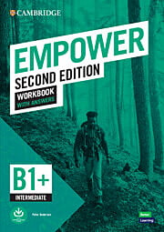 Empower B1+ (2ed) - Workbook with Answers - Intermediate + Online Code + Downloadable Audio