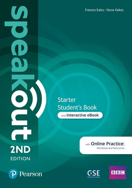 Speakout (2ed) - Student Book and eBook - Starter + Online Code + with Online Practice (2022 upgrade)
