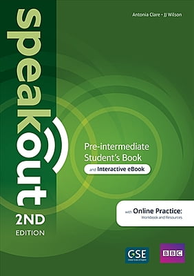 Speakout (2ed) - Student Book and eBook - Pre-Intermediate + Online Code + with Online Practice (2022 upgrade)