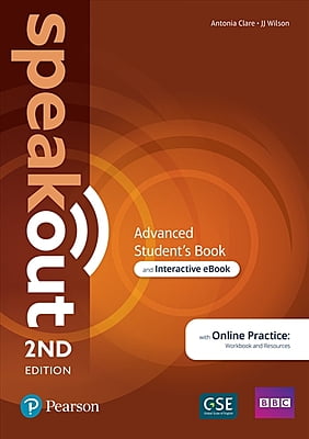 Speakout (2ed) - Student Book and eBook - Advanced + Online Code + with Online Practice (2022 upgrade)