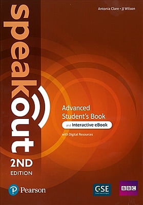 Speakout (2ed) - Student Book and eBook - Advanced + Online Code + with Digital Resources (2022 upgrade)