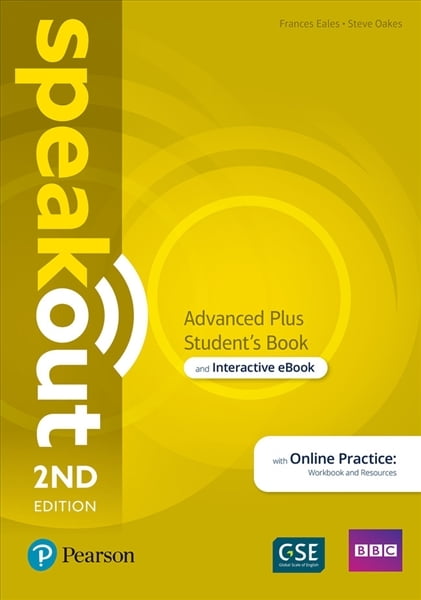 Speakout (2ed) - Student Book and eBook - Advanced Plus + Online Code + with Online Practice (2022 upgrade)