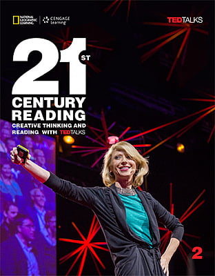 21st Century Reading (1ed) - Student Book - Level 2 + Creative Thinking and Reading with TEDTALKS