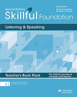 Skillful (2ed) - Listening and Speaking Teacher's book - Foundation/A1 + Online Code + with Teacher's Resource Center and Presentation Kit