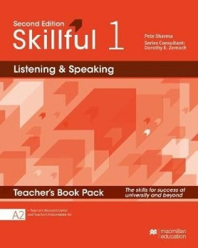 Skillful (2ed) - Listening and Speaking Teacher's Book - Level 1/A2 + Online Code + with Teacher's Resource Center and Presentation Kit