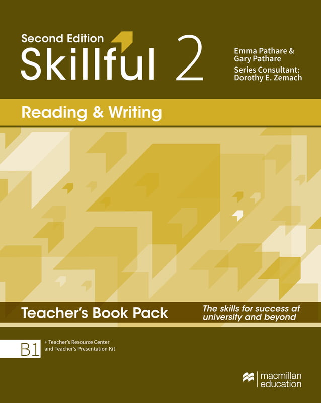 Skillful (2ed) - Reading and Writing Teacher's Book - Level 2/B1 + Online Code + with Teacher's Resource Center and Presentation Kit