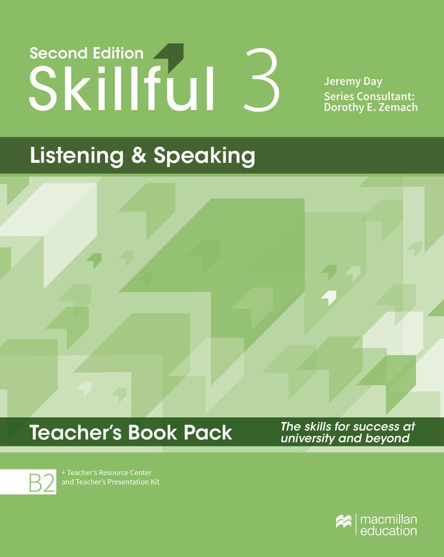 Skillful (2ed) - Listening and Speaking Teacher's Book - Level 3/B2 + Online Code + with Teacher's Resource Center and Presentation Kit